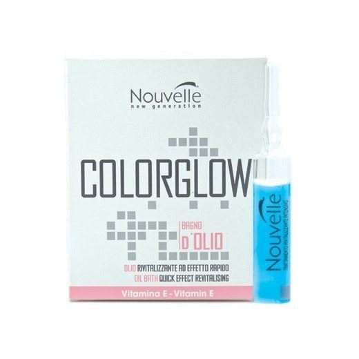 Nouvelle Color Glow Restructuring Oil Bath Восстанавливающее масло для сухих и повреждённых волос с витамином Е