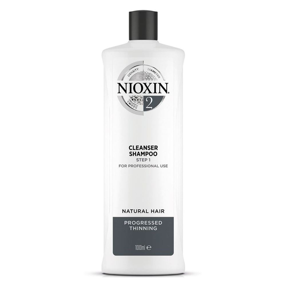 Nioxin Система 2 Cleanser Shampoo 2 Очищающий шампунь Система 2 Для ухода за тонкими натуральными волосами (для заметно редеющих волос)