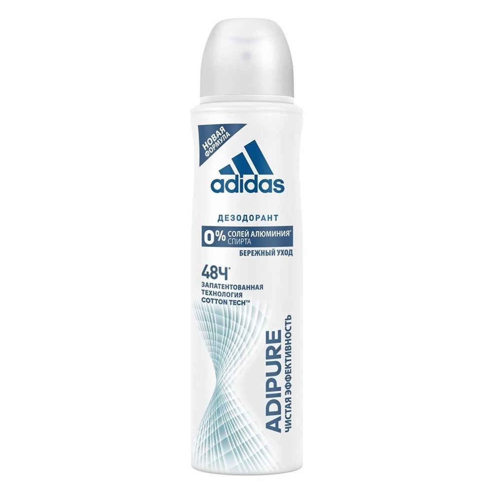 Adidas Fragrance Anti-Perspirant Spray Adipure Антиперспирант спрей для женщин 