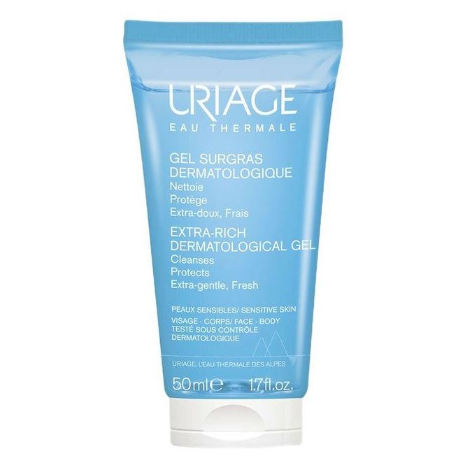 Uriage Demaquilliants Extra-Rich Dermatological Gel Обогащенный дерматологический гель для лица и тела