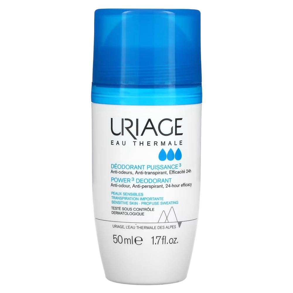Uriage Deodorant Power3 Deodorant  Дезодорант тройного действия для чувствительной кожи