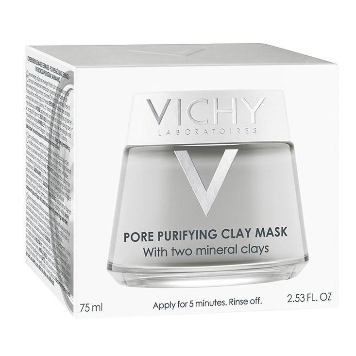 VICHY Purete Thermal Очищающая поры маска Vichy Masque Argile Purifiant Pores Глубоко очищающая поры минеральная маска с глиной