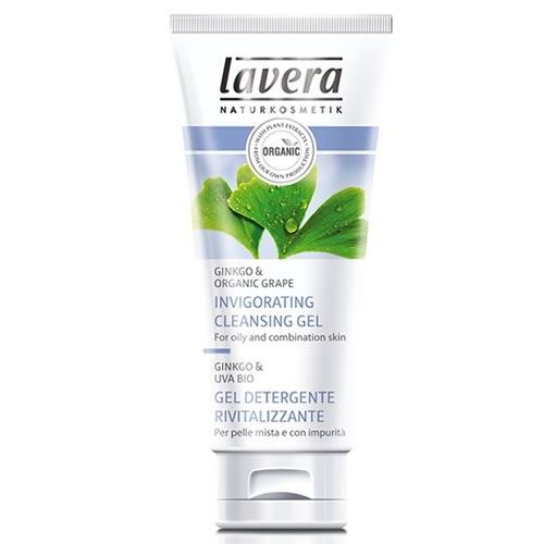 Lavera Faces  Invigorating Cleansing Gel Бодрящий БИО гель для умывания, для жирной и комбинированной кожи