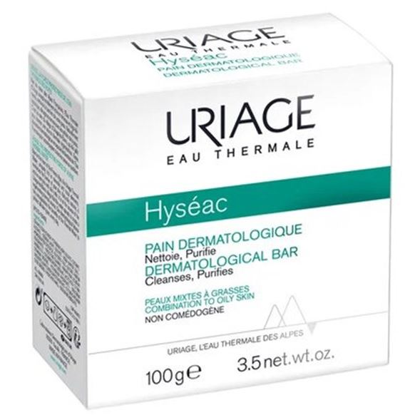 Uriage Hyseac Hyseac Dermatological Bar Мягкое дерматологическое мыло