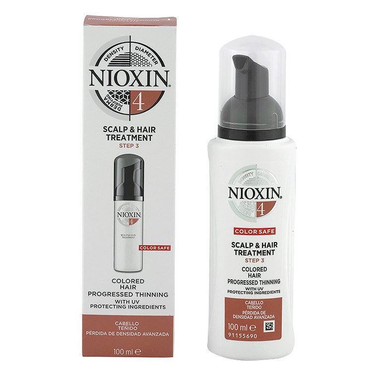 Nioxin Система 4 Scalp Treatment 4 Питательная маска Система 4 для ухода за тонкими, химически обработанными волосами (окрашенными); (заметно редеющими)