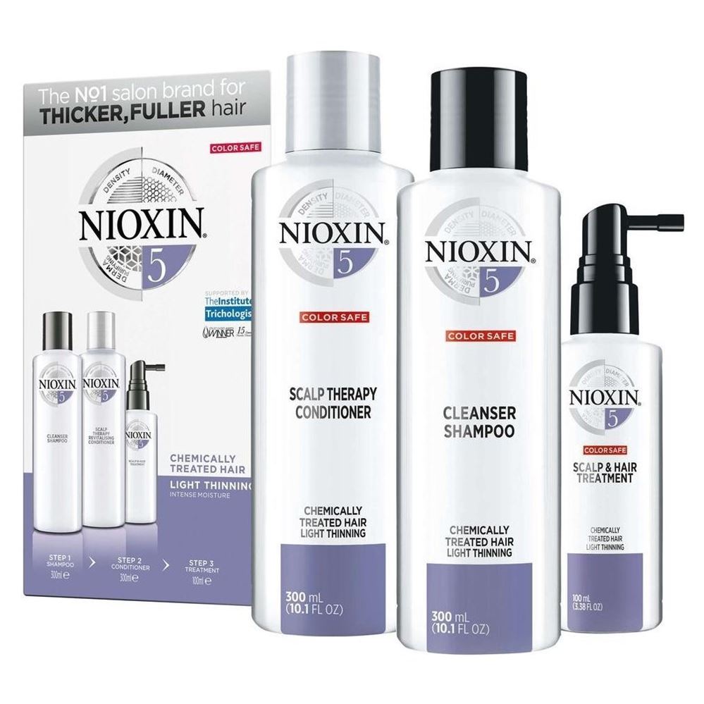 Nioxin Система 5 Hair System Kit 5 Набор Система 5 для средних и жестких окрашенных или натуральных волос