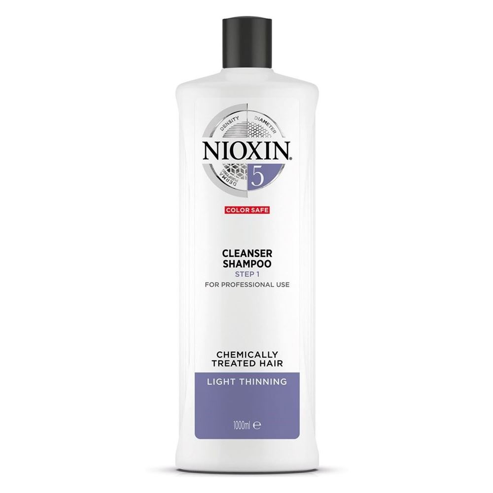 Nioxin Система 5 Cleanser Shampoo 5 Очищающий шампунь Система 5 для средних и жестких окрашенных или натуральных волос