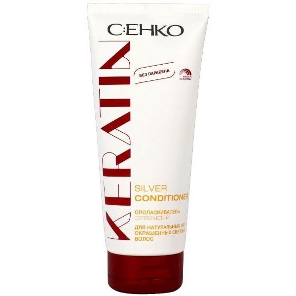 C:EHKO Keratin Keratin. Silver Conditioner Кондиционер-ополаскиватель Серебристый для натуральных и окрашенных светлых волос