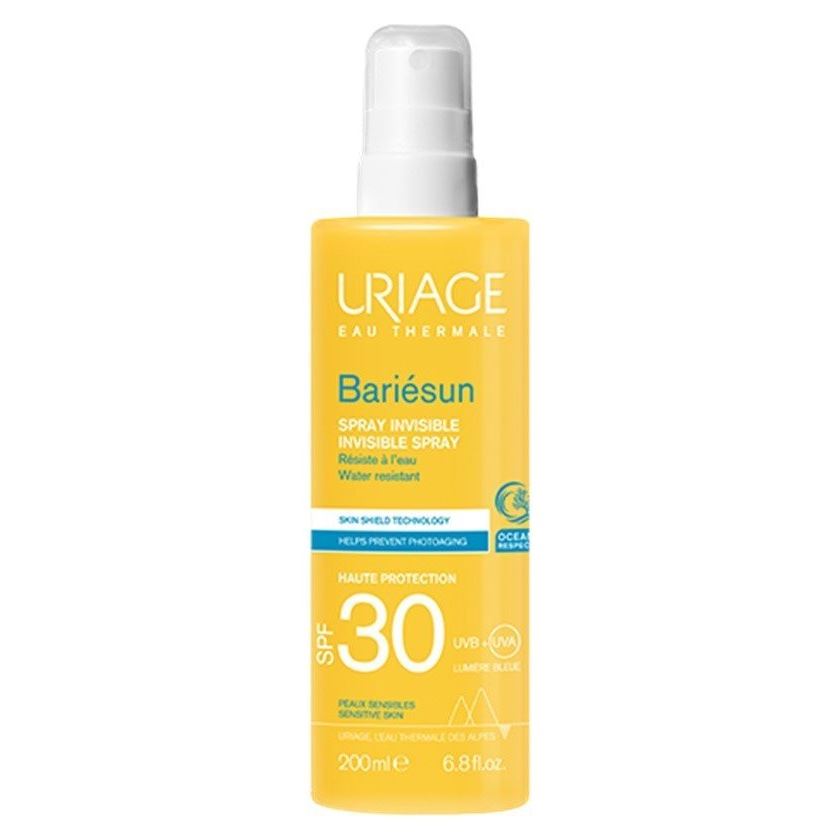 Uriage Bariesun Bariesun Spray Invisible SPF 30 Невидимый Солнцезащитный спрей SPF 30 для чувствительной кожи лица и тела