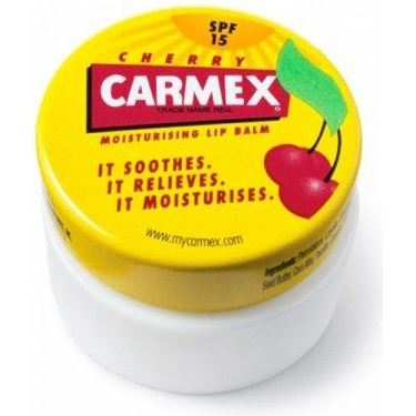 Carmex Бальзамы для губ Moisturizing Lip Balm Cherry Pot Бальзам для губ,  баночка, Вишня