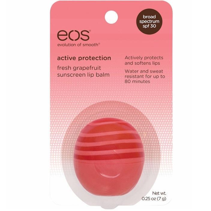 Eos Lip Balm Active Protection Lip Balm Бальзам для губ активная защита (на картонной подложке)