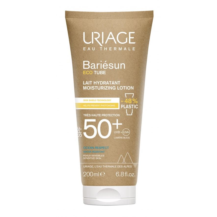 Uriage Bariesun Bariesun Lait Hydrating Moisturizing Lotion SPF 50+ Солнцезащитное молочко SPF 50+ для чувствительной кожи лица и тела
