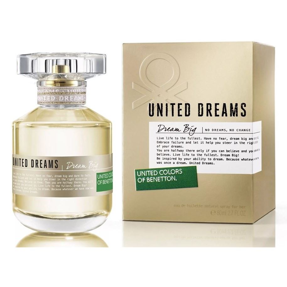 Benetton Fragrance United Dreams Dream Big Лимитированный выпуск аромата от Бенеттон