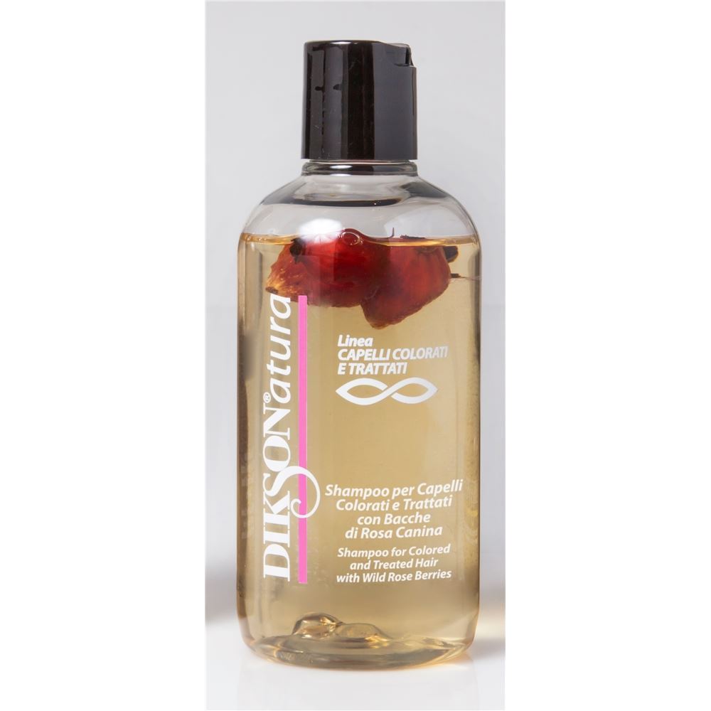 Dikson DiksoNatura Shampoo With Rose Hips Шампунь с ягодами красного шиповника для окрашенных и химически обработанных волос