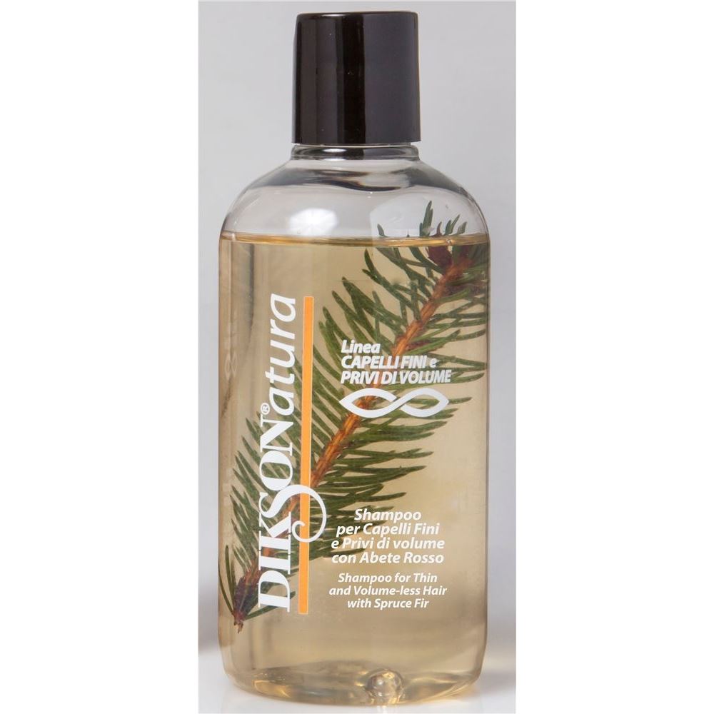 Dikson DiksoNatura Shampoo With Red Spruce Шампунь с экстрактом красной ели для тонких волос, лишённых объёма 