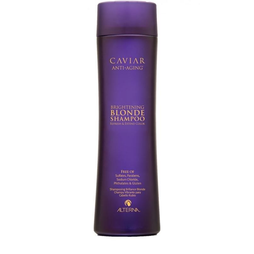 Alterna Caviar Blonde  Blonde Brightening Shampoo Шампунь c морским шелком для cветлых волос 
