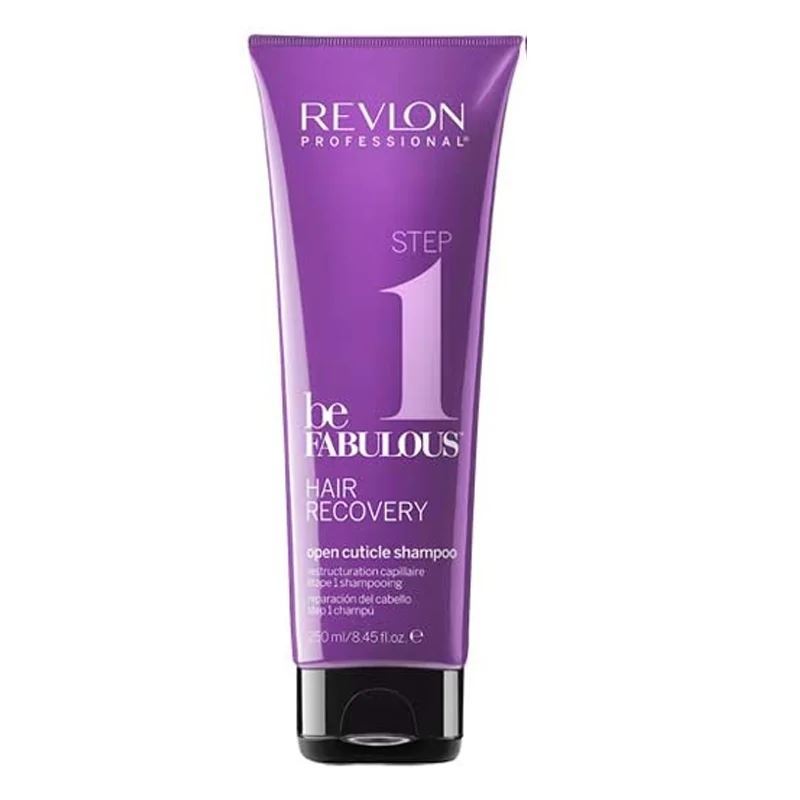 Revlon Professional Be Fabulous Hair Recovery Open Cuticle Shampoo Step 1 Восстановление волос. Шаг 1. Очищение. Шампунь, открывающий кутикулу Be Fabulous