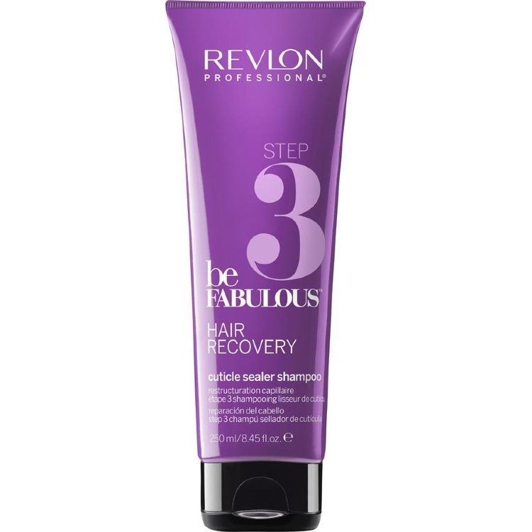 Revlon Professional Be Fabulous Hair Recovery Cuticle Sealer Shampoo Step 3 Восстановление волос. Шаг 3. Очищающий шампунь, запечатывающий кутикулу Be Fabulous