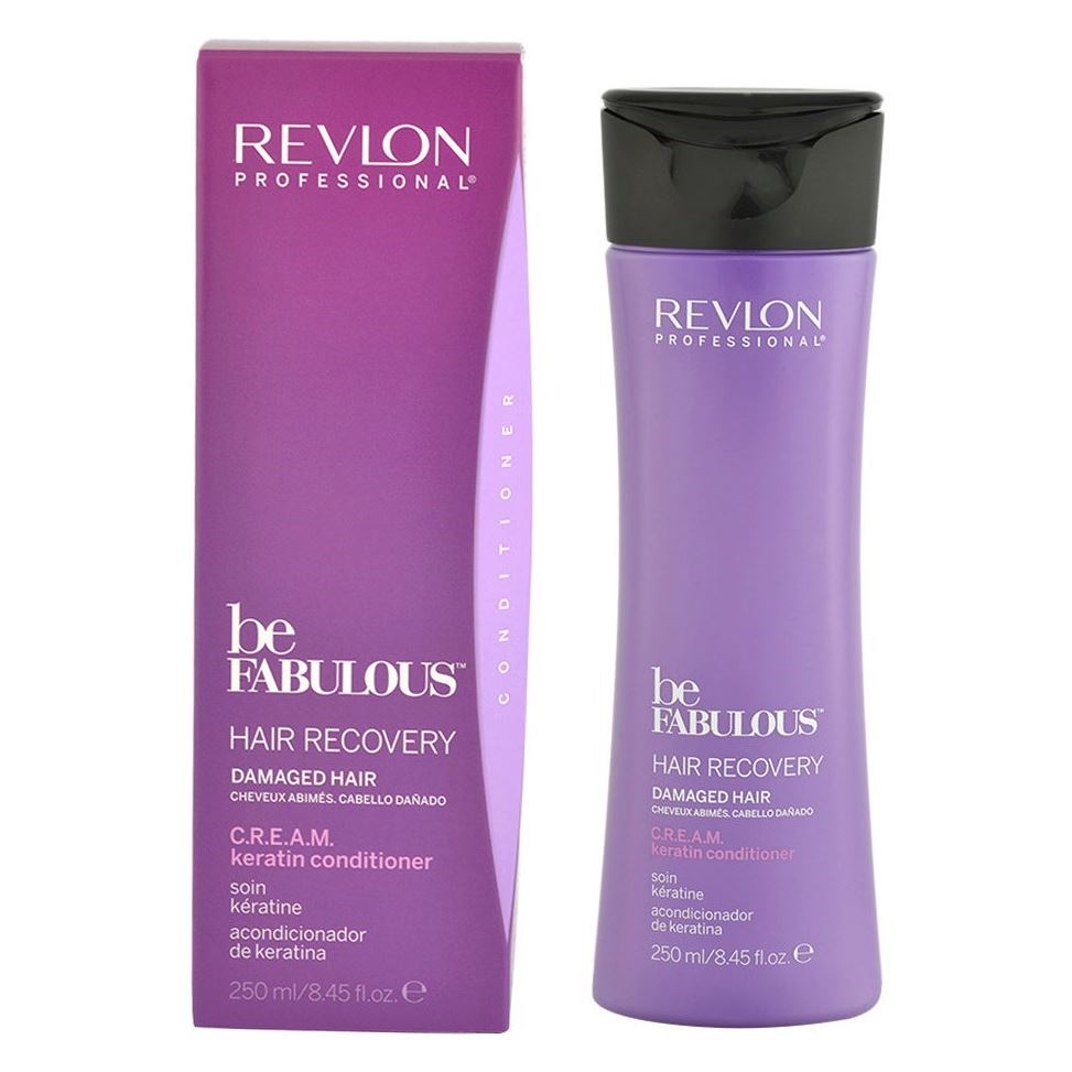 Revlon Professional Be Fabulous Hair Recovery Keratin Conditioner Восстановление волос. Очищающий кондиционер с кератином