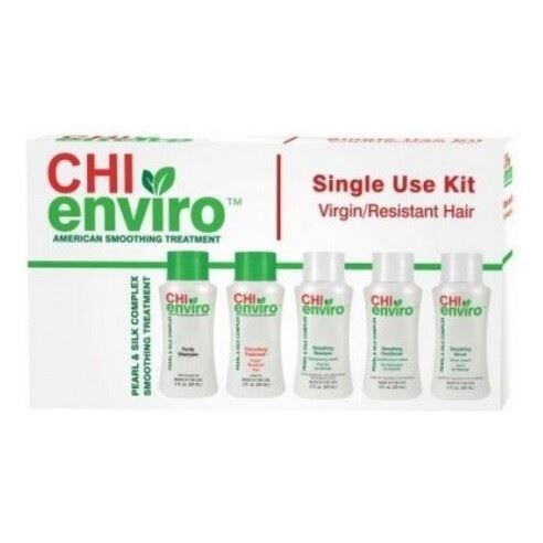 CHI Enviro Single Use Kit Virgin/Resistant Hair Набор Разглаживающий Enviro мини для натуральных волос
