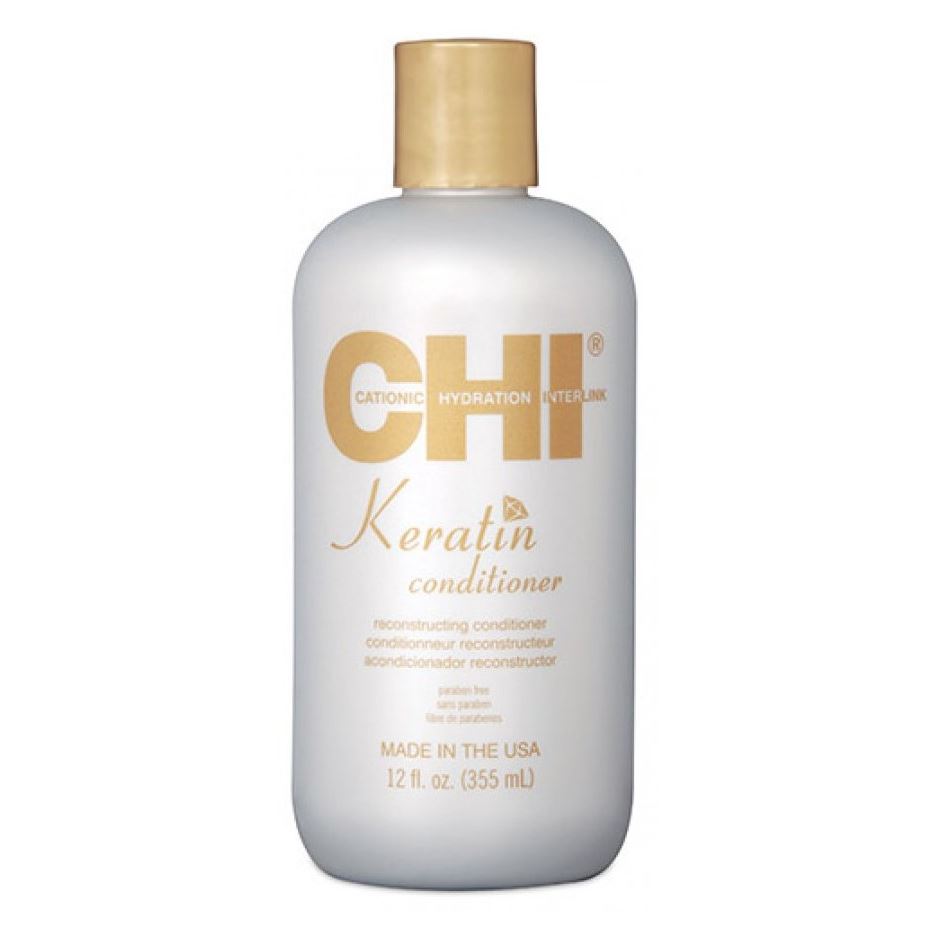 CHI Keratin and Silk Keratin Reconstructing Conditioner Кератиновый кондиционер 