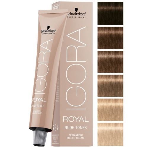 Schwarzkopf Professional Igora Color Igora Royal Nude Tones Collection Set Набор стойких крем-красок для волос 