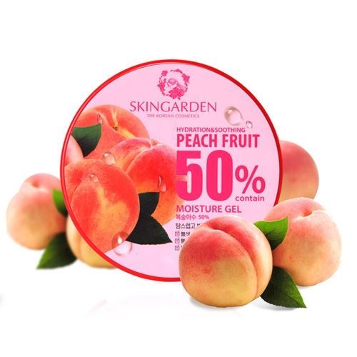 Berrisom Body Care Skingarden Peach Fruits 50% Moisture Gel Гель универсальный для тела с 50% экстрактом персика увлажняющий