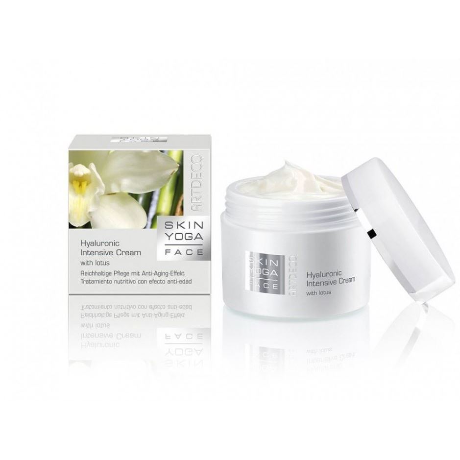 ARTDECO Face Care Hyaluronic Intenstive Cream with lotus Интенсивный крем с гиалуроновой кислотой и экстрактом лотоса 