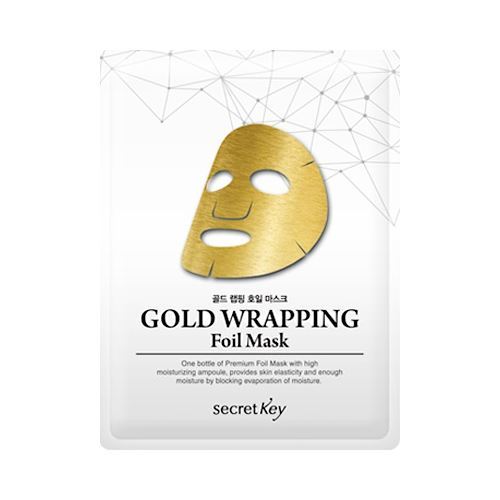 Secret Key Masks Gold Wrapping Foil Mask  Маска для лица золотая