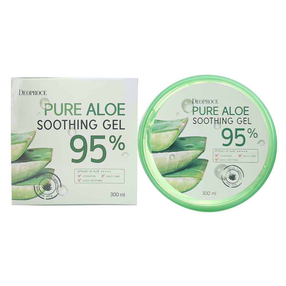 Deoproce Body Pure Aloe Soothing Gel 95% Многофункциональный гель Алое 95%