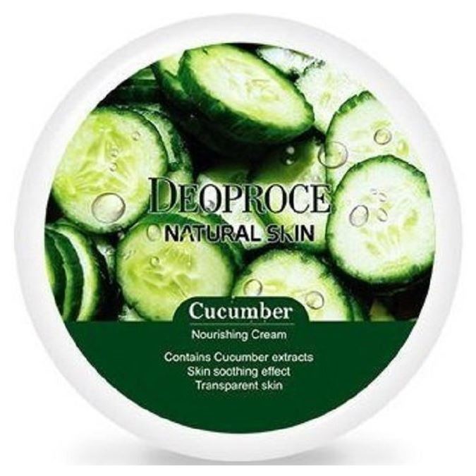Deoproce Natural Skin Cucumber Nourishing Cream Питательный крем для лица и тела с экстрактом огурца