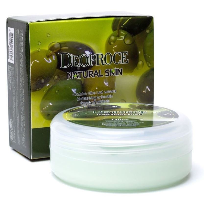 Deoproce Natural Skin Olive Nourishing Cream Питательный крем для лица и тела на основе масла оливы