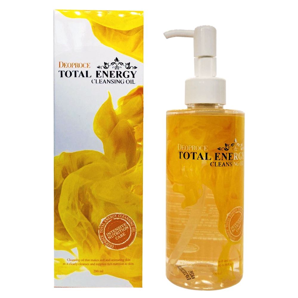 Deoproce Natural Skin Cleansing Oil Total Energy Очищающее оливковое масло для лица