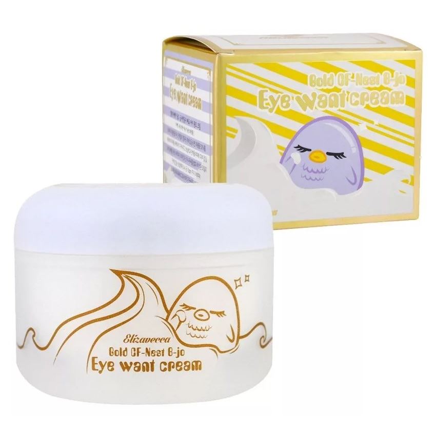 Elizavecca Face & Eyes Care Gold CF-Nest B-Jo Eye Want Cream CF-Nest Крем для глаз с экстрактом ласточкиного гнезда