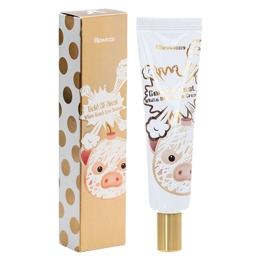 Elizavecca Face & Eyes Care Gold CF-Nest White Bomb Eye Cream CF-Nest Крем для век с экстрактом ласточкиного гнезда