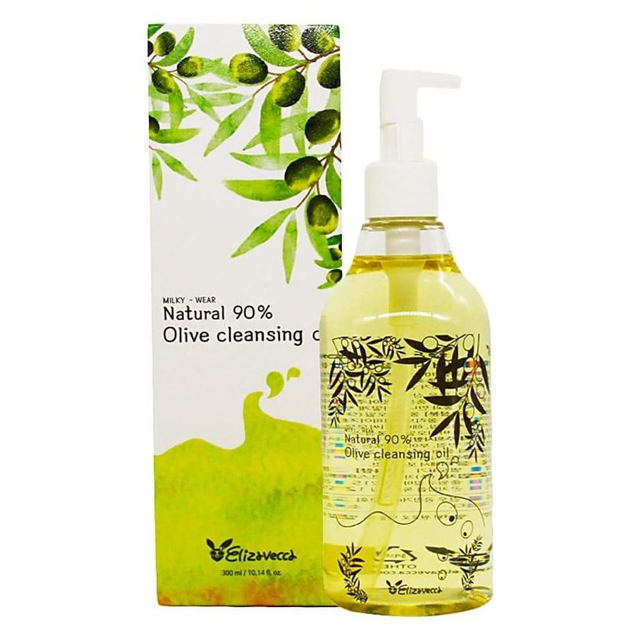 Elizavecca Face & Eyes Care Natural 90% Olive Cleansing Oil Масло гидрофильное 