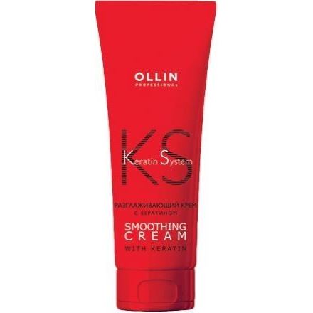 Ollin Professional Keratin System Smoothing Cream Разглаживающий крем с кератином
