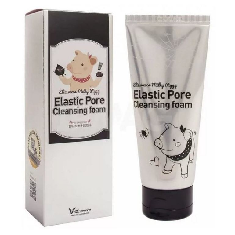 Elizavecca Milky Piggy Elastic Pore Cleansing Foam Пенка-маска для умывания