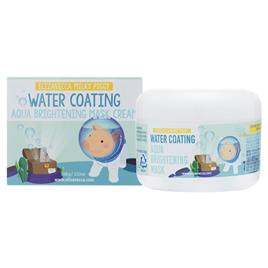 Elizavecca Milky Piggy Water Coating Aqua Brightening Mask Увлажняющая маска для сияния кожи