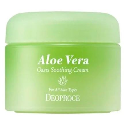 Deoproce Aloe Vera Aloe Vera Oasis Soothing Cream Дневной многофункциональный крем  с экстрактом алоэ вера