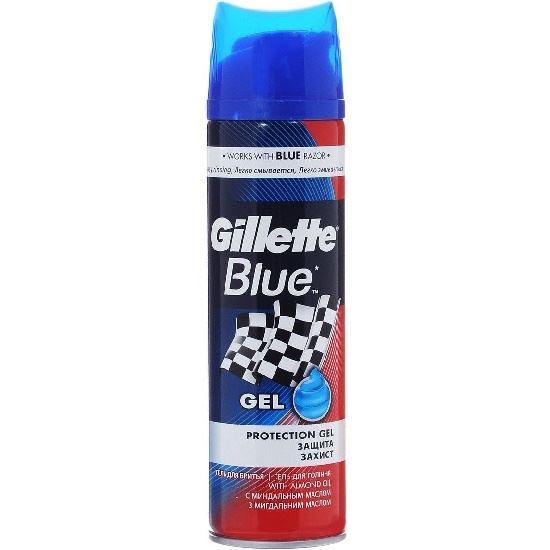 Gillette Средства для бритья Blue Protection Gel Гель для бритья