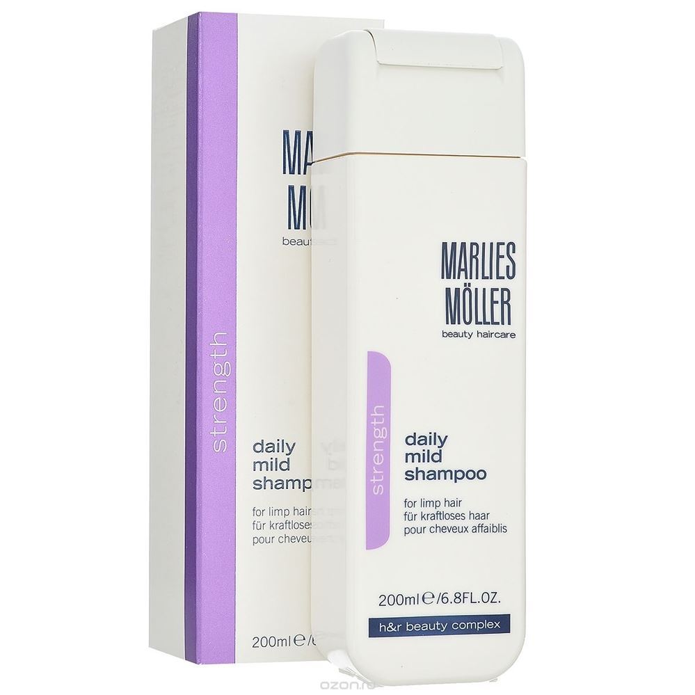Marlies Moller Essential Care Strength Daily Mild Shampoo Шампунь для ослабленных волос
