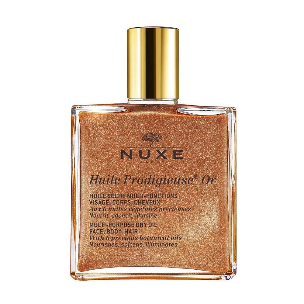 Nuxe Prodigieuse Продижьёз® Золотое Масло Мерцающее Продижьёз® Мерцающее сухое масло для лица, тела и волос