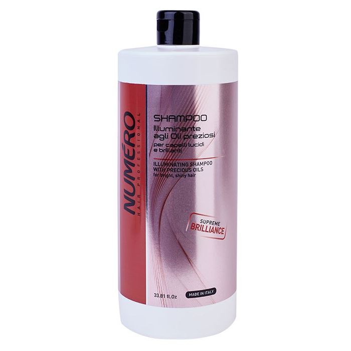 Brelil Professional Numero  Illuminating Shampoo with Precious Oil  Шампунь для придания бриллиантового блеска с маслом арганы и макадамии