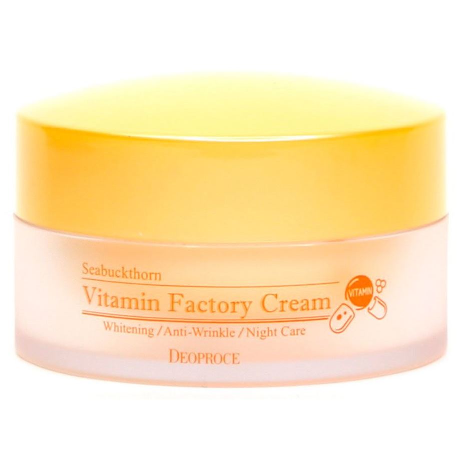 Deoproce Creams  Seabuckthorn Vitamin Factory Cream Крем ночной омолаживающий