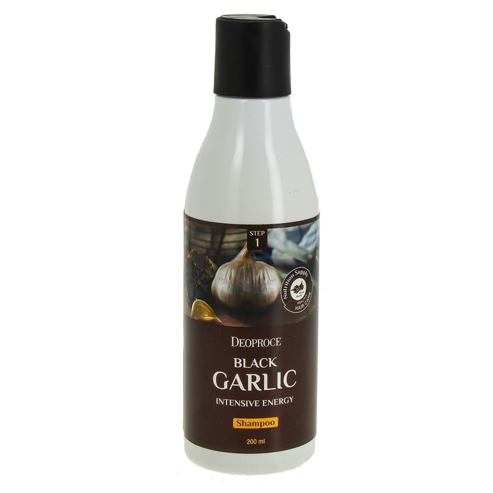 Deoproce Hair Care Black Garlic Intensive Energy Shampoo Шампунь для волос с экстрактом черного чеснока