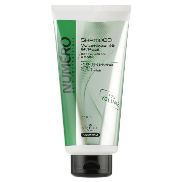 Brelil Professional Numero  Volume Volumising Shampoo Шампунь для придания объема с экстрактом ягод асаи
