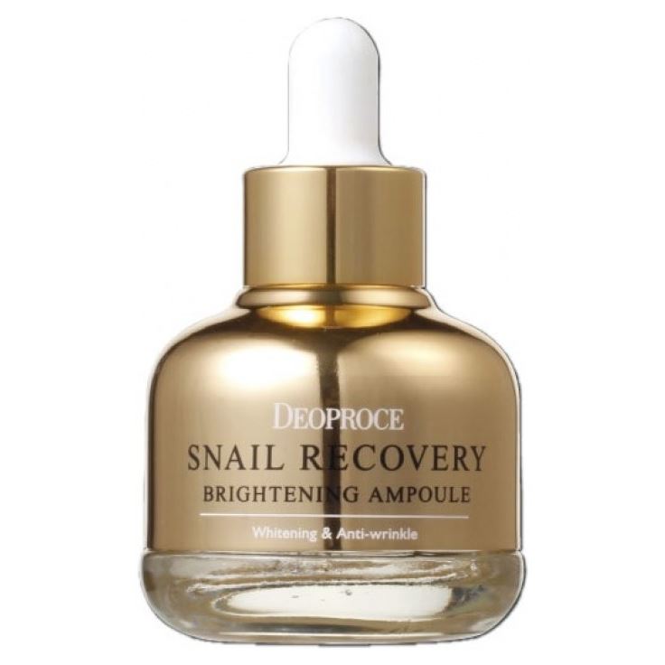 Deoproce Snail Snail Recovery Brightening Ampoule Сыворотка на основе муцина улитки