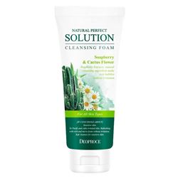 Natural Perfect Solution Cleansing Foam Soapberry & Cactus Flower