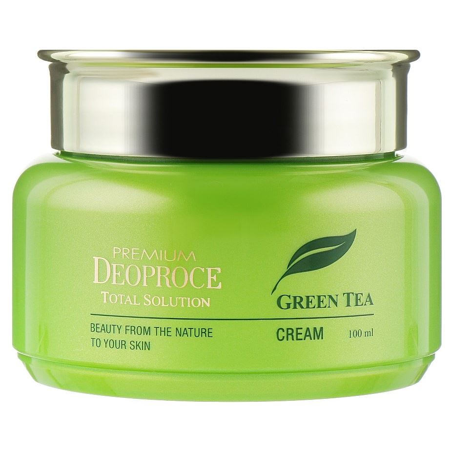 Deoproce Creams      Green Tea Total Solution Cream Увлажняющий крем с экстрактом зеленого чая 